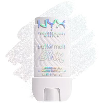 NYX PROFESSIONAL MAKEUP Buttermelt Stix, Glow Boosting Highlighter Stick mit Sheabutter & butterweicher Textur für natürlichen Glazed-Glow, wischfest & bis 8h Halt, Farbe: That's So Melt NYX PROFESSIONAL MAKEUP Buttermelt Stix, Glow Boosting Highlighter Stick mit Sheabutter & butterweicher Textur für natürlichen Glazed-Glow, wischfest & bis 8h Halt, Farbe: That's So Melt