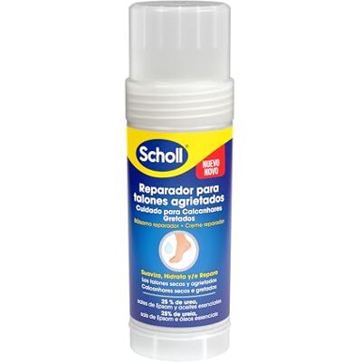 Dr. Scholl's Reparaturbalsam für rissige Fersen – glättet, spendet Feuchtigkeit und/oder repariert trockene, rissige Fersen – 25% Harnstoff, Bittersalze und ätherische Öle Dr. Scholl's Reparaturbalsam für rissige Fersen – glättet, spendet Feuchtigkeit und/oder repariert trockene, rissige Fersen – 25% Harnstoff, Bittersalze und ätherische Öle