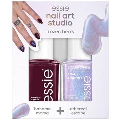 essie nail art studio Set frozen berry (Nagellack 44 bahama mama, special effects Nagellack 30 ethereal escape) essie nail art studio Set frozen berry (Nagellack 44 bahama mama, special effects Nagellack 30 ethereal escape)