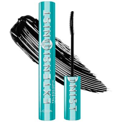 L'Oreal Paris L'Oréal Paris Telescopic Extensionist Waterproof Mascara, Verlängernde, wasserfeste Wimperntusche, Farbe Schwarz, 1x 9,9ml L'Oreal Paris L'Oréal Paris Telescopic Extensionist Waterproof Mascara, Verlängernde, wasserfeste Wimperntusche, Farbe Schwarz, 1x 9,9ml