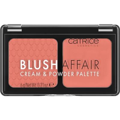 Catrice Cosmetics Catrice Blush Affair Cream & Powder Palette, Rougepalette, Nr. 040, Orange, 1 Orange-Töne, vegan, ohne Konservierungsstoffe, ohne Parabene, ohne Mikroplastikpartikel, 1er Pack (6g) Catrice Cosmetics Catrice Blush Affair Cream & Powder Palette, Rougepalette, Nr. 040, Orange, 1 Orange-Töne, vegan, ohne Konservierungsstoffe, ohne Parabene, ohne Mikroplastikpartikel, 1er Pack (6g)
