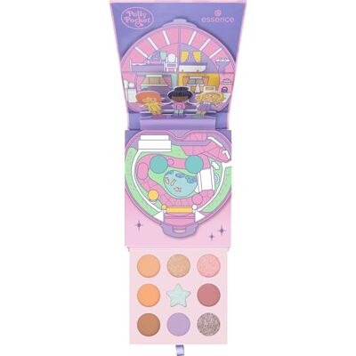 Essence Cosmetics essence Polly Pocket eyeshadow palette, Lidschatten, Nr. 01, Mehrfarbig, 9 Farben, schimmernd, farbintensiv, matt, vegan, ohne Mikroplastikpartikel, Nanopartikel frei, ohne Parfüm, 1er Pack (7.4g) Essence Cosmetics essence Polly Pocket eyeshadow palette, Lidschatten, Nr. 01, Mehrfarbig, 9 Farben, schimmernd, farbintensiv, matt, vegan, ohne Mikroplastikpartikel, Nanopartikel frei, ohne Parfüm, 1er Pack (7.4g)