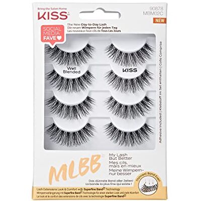 Kiss MLBB - Gut Vermischte Wimpernlinie - Wimpernverlängerung Kiss MLBB - Gut Vermischte Wimpernlinie - Wimpernverlängerung