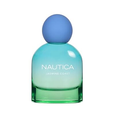 Nautica For Her Jasmine Coast Eau De Parfum, Mood-Boosting, Beruhigend & Entspannend, blumiger Duft, vegane Formel, langanhaltender Duft, 50 ml Nautica For Her Jasmine Coast Eau De Parfum, Mood-Boosting, Beruhigend & Entspannend, blumiger Duft, vegane Formel, langanhaltender Duft, 50 ml