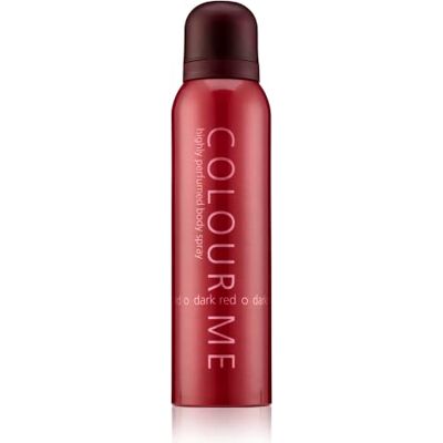 COLOUR ME Dark Red Unisex Spray Zeder & Harze, Unverwechselbar 150ml Bodyspray Unisex, Blumig-warmer Duft, Amber, Safran, Geschenkidee, Für Jeden Tag COLOUR ME Dark Red Unisex Spray Zeder & Harze, Unverwechselbar 150ml Bodyspray Unisex, Blumig-warmer Duft, Amber, Safran, Geschenkidee, Für Jeden Tag