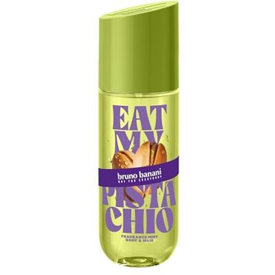 bruno banani Eat My Pistachio Body & Hair Mist für Sie, ambrierter Gourmand-Duft für Körper & Haare, 236ml bruno banani Eat My Pistachio Body & Hair Mist für Sie, ambrierter Gourmand-Duft für Körper & Haare, 236ml