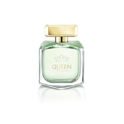 Banderas Perfumes – Queen of Seduction – Eau de Toilette für Damen – Romantischer, charmanter und frischer Duft – Blumig mit maritimen Noten – Ideal für tagsüber – 80 ml Banderas Perfumes – Queen of Seduction – Eau de Toilette für Damen – Romantischer, charmanter und frischer Duft – Blumig mit maritimen Noten – Ideal für tagsüber – 80 ml