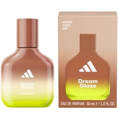 Adidas Vibes Dream Glaze Eau de Parfum, entspannender Damenduft mit Gourmand-Noten und natürlichen ätherischen Ölen, 30ml Adidas Vibes Dream Glaze Eau de Parfum, entspannender Damenduft mit Gourmand-Noten und natürlichen ätherischen Ölen, 30ml