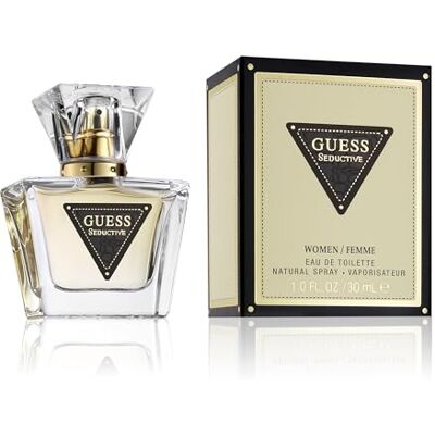 Guess Seductive, Eau de Toilette für Damen, Blumig-Fruchtig, Sinnlicher Duft, Lang Anhaltend, 30 ml Guess Seductive, Eau de Toilette für Damen, Blumig-Fruchtig, Sinnlicher Duft, Lang Anhaltend, 30 ml