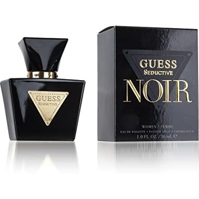 Guess Seductive Noir, Eau de Toilette für Damen, Ambriert-Blumig, Sinnlicher Duft, Lang Anhaltend, 30 ml Guess Seductive Noir, Eau de Toilette für Damen, Ambriert-Blumig, Sinnlicher Duft, Lang Anhaltend, 30 ml