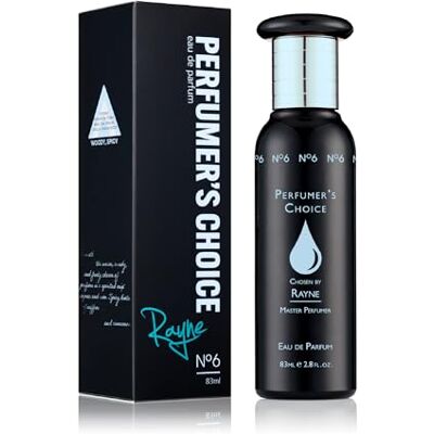 PERFUMER'S CHOICE No 6 by Rayne Fragrance for Him and Her 83ml Eau de Parfum, by Milton-Lloyd PERFUMER'S CHOICE No 6 by Rayne Fragrance for Him and Her 83ml Eau de Parfum, by Milton-Lloyd