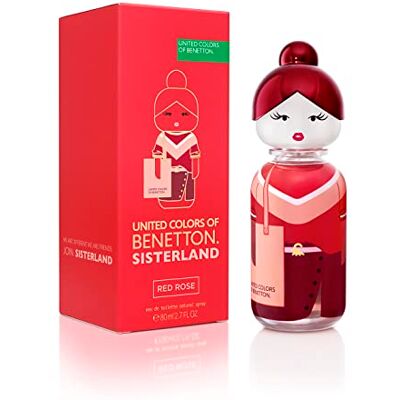 United – Sisterland Red Rose, Eau de Toilette für Damen – Frischer, moderner und junger Duft – Blumige und fruchtige Noten – Ideal für tagsüber – 80 ml United – Sisterland Red Rose, Eau de Toilette für Damen – Frischer, moderner und junger Duft – Blumige und fruchtige Noten – Ideal für tagsüber – 80 ml