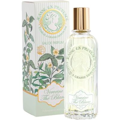 Jeanne En Provence – Damenparfüm Verbena White Tea – Eau de Parfum – 60 ml Sprühflasche – Hergestellt in Grasse Jeanne En Provence – Damenparfüm Verbena White Tea – Eau de Parfum – 60 ml Sprühflasche – Hergestellt in Grasse