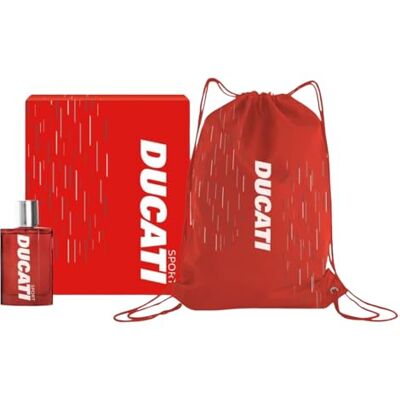 Ducati Geschenkbox für Herren 50 ml + Rucksack Ducati Geschenkbox für Herren 50 ml + Rucksack