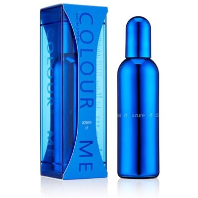 COLOUR ME Azure EDP Aftershave für Herren Vetiver & Patchouli 100ml Eau de Parfum Herren, Holzig-frischer Duft, Grapefruit, Lavendel, Geschenk für Männer, Parfüm für Männer COLOUR ME Azure EDP Aftershave für Herren Vetiver & Patchouli 100ml Eau de Parfum Herren, Holzig-frischer Duft, Grapefruit, Lavendel, Geschenk für Männer, Parfüm für Männer