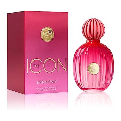 Banderas The Icon Woman Eau de Parfum für Damen – Langanhaltend – Eleganter, raffinierter und sinnlicher Duft – Vanille-, blumige und fruchtige Noten – Ideal für besondere Anlässe – 100 ml Banderas The Icon Woman Eau de Parfum für Damen – Langanhaltend – Eleganter, raffinierter und sinnlicher Duft – Vanille-, blumige und fruchtige Noten – Ideal für besondere Anlässe – 100 ml