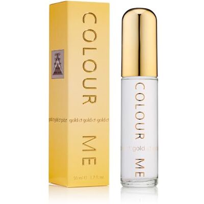 COLOUR ME Gold Geschenkset 50ml EDT + 10ml Roll-on Parfum COLOUR ME Gold Geschenkset 50ml EDT + 10ml Roll-on Parfum