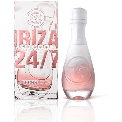 PACHA Ibiza Perfumes Ibiza 24/7, Eau de Toilette für Damen, Blumig-orientalischer Zitrusduft mit Bergamotte, grünem Apfel, Freesie, Iris und Vanille 80 ml PACHA Ibiza Perfumes Ibiza 24/7, Eau de Toilette für Damen, Blumig-orientalischer Zitrusduft mit Bergamotte, grünem Apfel, Freesie, Iris und Vanille 80 ml