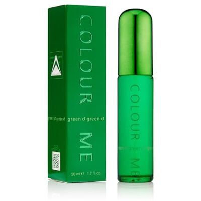 COLOUR ME Green EDP Aftershave für Herren Amber & Vanille 50ml Eau de Parfum Herren, Holzig-aromatischer Duft, Zitrus, Geschenk für Männer, Parfüm für Männer, Für Jeden Tag COLOUR ME Green EDP Aftershave für Herren Amber & Vanille 50ml Eau de Parfum Herren, Holzig-aromatischer Duft, Zitrus, Geschenk für Männer, Parfüm für Männer, Für Jeden Tag