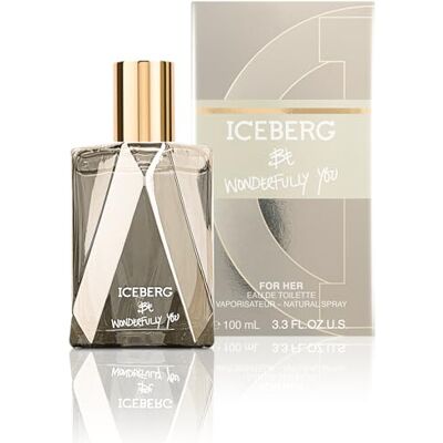 Iceberg Be Wonderfully You 100 ml Eau de Toilette, Blumig-fruchtiges Damen Parfüm mit Warmen und Sinnlichen Noten, Elegantem Vielseitigem Flakon, welches die Einzigartigkeit jeder Frau Zelebriert Iceberg Be Wonderfully You 100 ml Eau de Toilette, Blumig-fruchtiges Damen Parfüm mit Warmen und Sinnlichen Noten, Elegantem Vielseitigem Flakon, welches die Einzigartigkeit jeder Frau Zelebriert