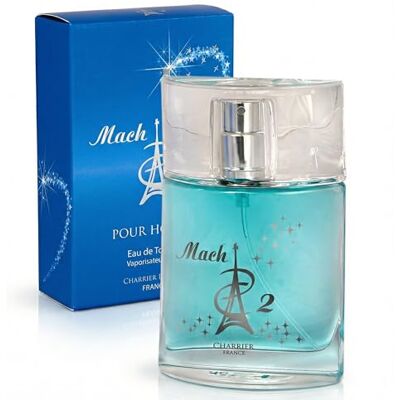 Charrier Parfums "Mach 2" for Men Eau de Toilette Spray 30 ml Charrier Parfums "Mach 2" for Men Eau de Toilette Spray 30 ml