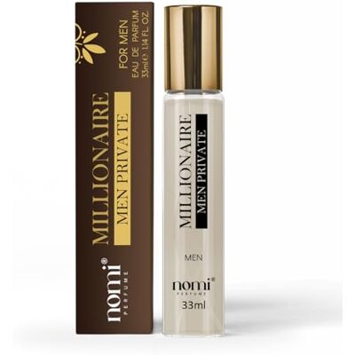 NOMI PERFUME für Herren, 33 ml, (MILLIONAIRE MAN PRIVATE) Eau de Parfum mit 20% Duftölen, Parfum für Fahrer und Auto, Lang anhaltender Duft NOMI PERFUME für Herren, 33 ml, (MILLIONAIRE MAN PRIVATE) Eau de Parfum mit 20% Duftölen, Parfum für Fahrer und Auto, Lang anhaltender Duft