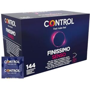 CONTROL O FINISSIMO SENSO Kondome - Naturlatex, Sehr Dünn, 144 Stück CONTROL O FINISSIMO SENSO Kondome - Naturlatex, Sehr Dünn, 144 Stück