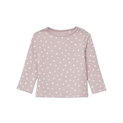 s.Oliver Geripptes Langarmshirt mit All-Over-Print s.Oliver Geripptes Langarmshirt mit All-Over-Print
