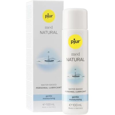 pjur med NATURAL (100ml) Medizinisches Gleitgel auf Wasserbasis mit pflanzlichem Glycerin Schutz für sensible Haut pjur med NATURAL (100ml) Medizinisches Gleitgel auf Wasserbasis mit pflanzlichem Glycerin Schutz für sensible Haut