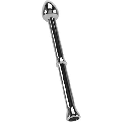 Rebel Vibrating Prostata Stimulator: Metal Milking Stick für eine Gekonnte Analmassage mit Prostata-Melk-Effekt, 10 Vibrationsmodi, Metall Rebel Vibrating Prostata Stimulator: Metal Milking Stick für eine Gekonnte Analmassage mit Prostata-Melk-Effekt, 10 Vibrationsmodi, Metall
