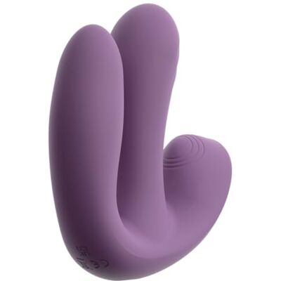 Beau Coeur Mireva ausfüllendes Sextoy, zur vaginalen, analen und Klitoralen Stimulation zugleich, mit 10 unterschiedlichen Vibrationsmodi, in Lila Beau Coeur Mireva ausfüllendes Sextoy, zur vaginalen, analen und Klitoralen Stimulation zugleich, mit 10 unterschiedlichen Vibrationsmodi, in Lila