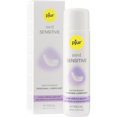pjur med SENSITIVE (100ml) Medizinisches Gleitgel auf Wasserbasis komplett ohne Zusätze für sehr sensible Schleimhäute pjur med SENSITIVE (100ml) Medizinisches Gleitgel auf Wasserbasis komplett ohne Zusätze für sehr sensible Schleimhäute