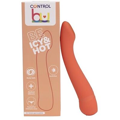 CONTROL BU Wiederaufladbarer Vibrator mit Heiß-/Kalteffekt BE ICY&HOT CONTROL BU Wiederaufladbarer Vibrator mit Heiß-/Kalteffekt BE ICY&HOT