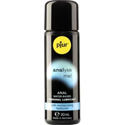 pjur analyse me! Moisturising Gleitgel auf Wasserbasis für komfortablen Analverkehr für Sex Toys geeignet (30ml) pjur analyse me! Moisturising Gleitgel auf Wasserbasis für komfortablen Analverkehr für Sex Toys geeignet (30ml)