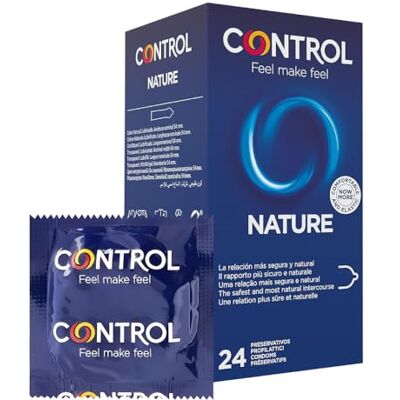 CONTROL NATURE Elastische Naturlatex-Kondome 24 Stück. CONTROL NATURE Elastische Naturlatex-Kondome 24 Stück.