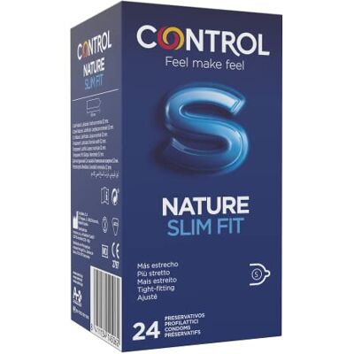 CONTROL Nature SlimFit: ergonomische und perfekt anliegende Kondome – 24 Kondome CONTROL Nature SlimFit: ergonomische und perfekt anliegende Kondome – 24 Kondome