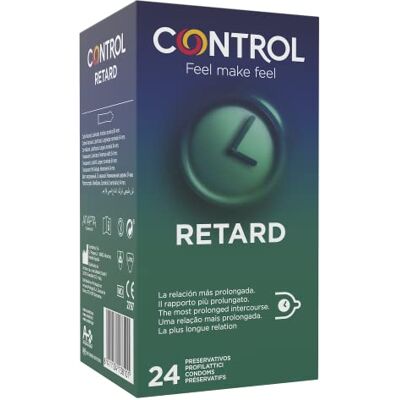 Control Retard Kondome - Naturlatex - 24 Stück Control Retard Kondome - Naturlatex - 24 Stück