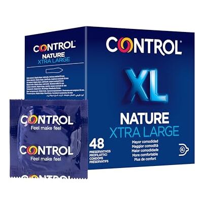 CONTROL Nature XL Extra Große Kondome – 48 Stück CONTROL Nature XL Extra Große Kondome – 48 Stück