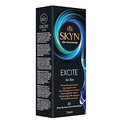 SKYN EXCITE GEL FÜR IHN (Schlauch ML15), kompatibel mit Kondomnuestern SKYN EXCITE GEL FÜR IHN (Schlauch ML15), kompatibel mit Kondomnuestern