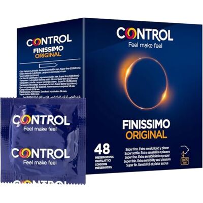CONTROL Finissimo Original Extra Dünne Kondome 0,05 mm – 48 Stück CONTROL Finissimo Original Extra Dünne Kondome 0,05 mm – 48 Stück