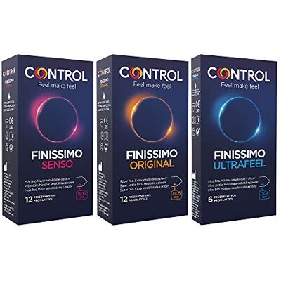 CONTROL Super Feeling Mix Kondom Geschenkset assortiert dünn 30 Stück CONTROL Super Feeling Mix Kondom Geschenkset assortiert dünn 30 Stück