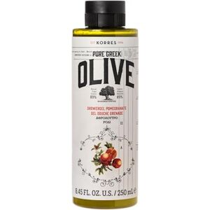 KORRES Olive Pomegranate feuchtigkeitsspendendes Duschgel für geschmeidige Haut, mit extra nativem Olivenöl, vegan, 250 ml KORRES Olive Pomegranate feuchtigkeitsspendendes Duschgel für geschmeidige Haut, mit extra nativem Olivenöl, vegan, 250 ml
