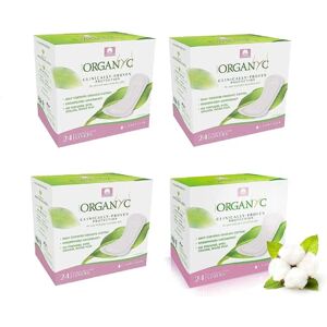 Organyc Bio-Baumwolle Damenhygiene - 96 Slipeinlagen Organyc Bio-Baumwolle Damenhygiene - 96 Slipeinlagen