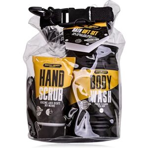 accentra Geschenkset BATH + BODY TOOLKIT, Badeset für Männer, 400ml Duschgel, 50ml Handpeeling und ein Netzschwamm im coolen, wasserdichten Beutel accentra Geschenkset BATH + BODY TOOLKIT, Badeset für Männer, 400ml Duschgel, 50ml Handpeeling und ein Netzschwamm im coolen, wasserdichten Beutel