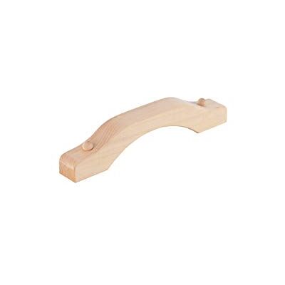 Eliga Türgriff Holz, geschwungene Form, 1 Stück (1er Pack) Eliga Türgriff Holz, geschwungene Form, 1 Stück (1er Pack)