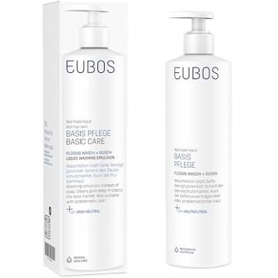 EUBOS Flüssig blau mit Dosiersp.unparfüm. 400 ml EUBOS Flüssig blau mit Dosiersp.unparfüm. 400 ml
