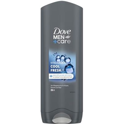 Dove Men + Care Dove Men+Care 3-in-1 Duschgel Cool Fresh Duschbad für Körper, Gesicht und Haar mit 24 Stunden Pflege Effekt 6x 250 ml Dove Men + Care Dove Men+Care 3-in-1 Duschgel Cool Fresh Duschbad für Körper, Gesicht und Haar mit 24 Stunden Pflege Effekt 6x 250 ml