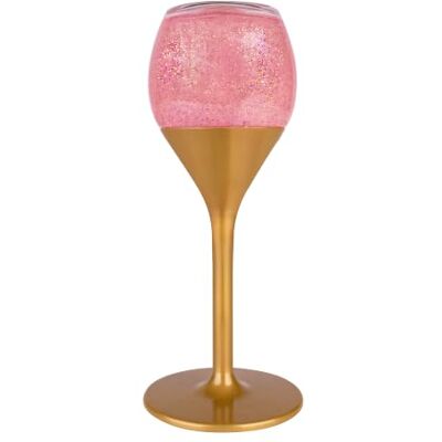 accentra Duschgel Let's celebrate in Sektglas-Optik, Duft Tea Rose & Velvet Elegante, nachfüllbare Flasche in Champagnerglas-Design für Frauen, Geschenk mit 240 ml Badegel zu Geburtstag & Muttertag accentra Duschgel Let's celebrate in Sektglas-Optik, Duft Tea Rose & Velvet Elegante, nachfüllbare Flasche in Champagnerglas-Design für Frauen, Geschenk mit 240 ml Badegel zu Geburtstag & Muttertag