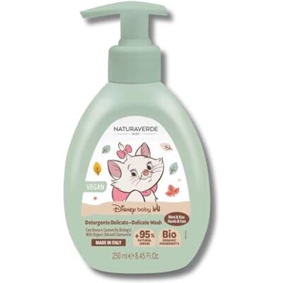 Naturaverde Disney Baby die Aristocats, sanfte Reinigung für Gesicht und Körper, 250 ml, mit Extrakten aus Hafer und Kamille, sanfte Formel für Babys Naturaverde Disney Baby die Aristocats, sanfte Reinigung für Gesicht und Körper, 250 ml, mit Extrakten aus Hafer und Kamille, sanfte Formel für Babys