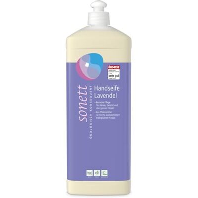 Sonett Handseife Lavendel, 1 Liter Sonett Handseife Lavendel, 1 Liter
